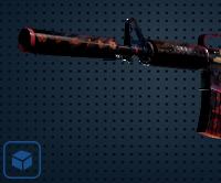 【平台担保 steam平台-CS2装备皮肤交易】M4A1消音版（纪念品） | 冒险家乐园 (战痕累累)【自动发货 0秒入库】